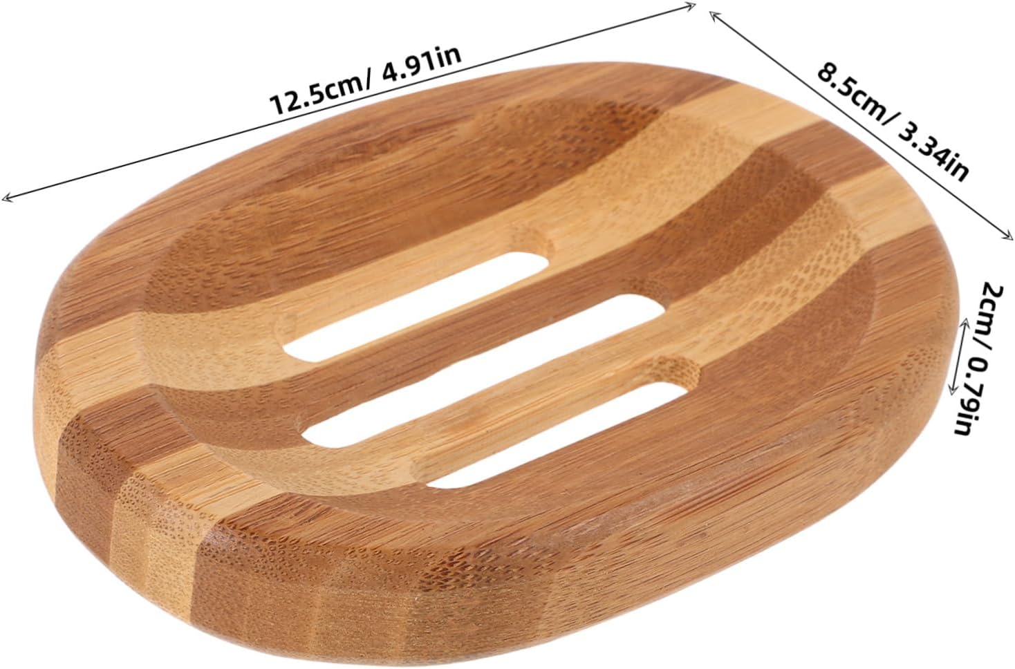 Zebra Wooden Soap Dish Solid Handcrafted bath Kitchen Accessory