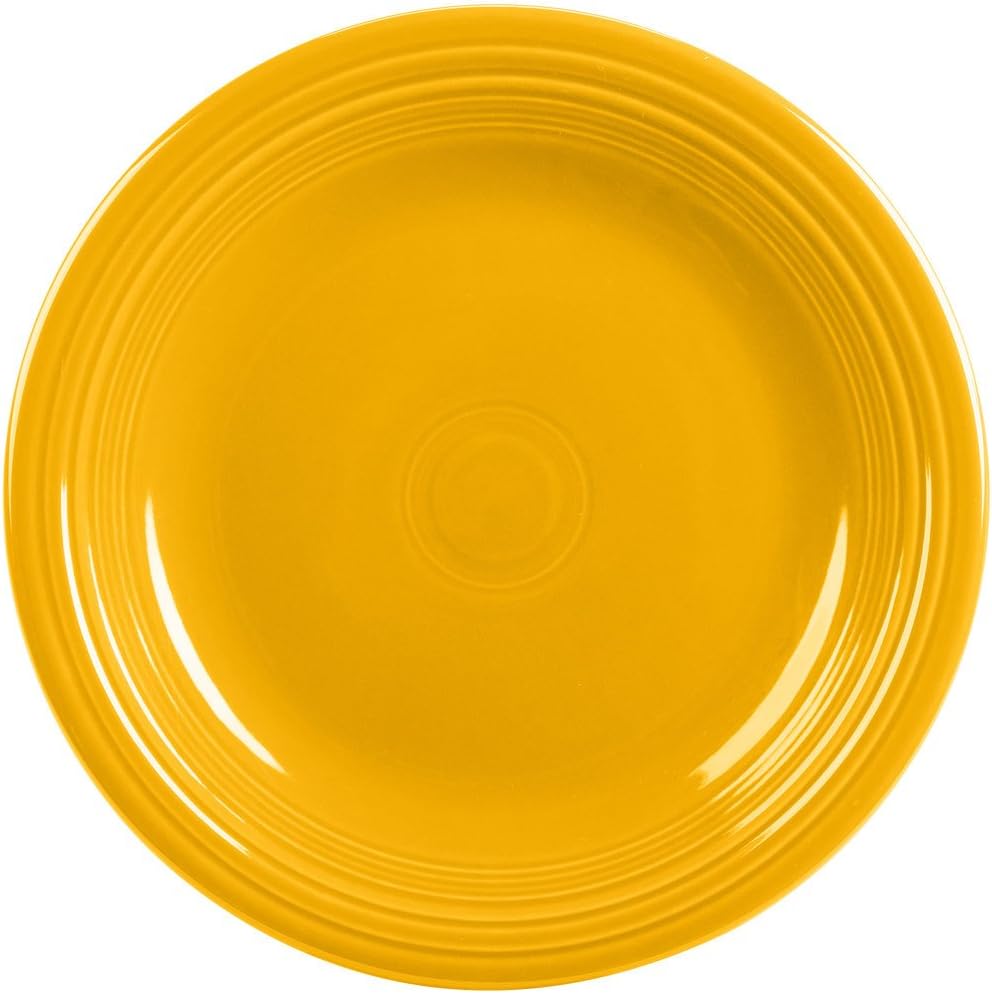 Fiesta Daffodil 10 12-inch Dinner Plate Microwave Oven Dishwasher Safe