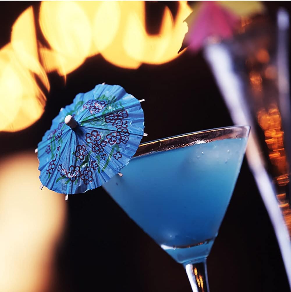 Stylish Cocktail Umbrella Picks