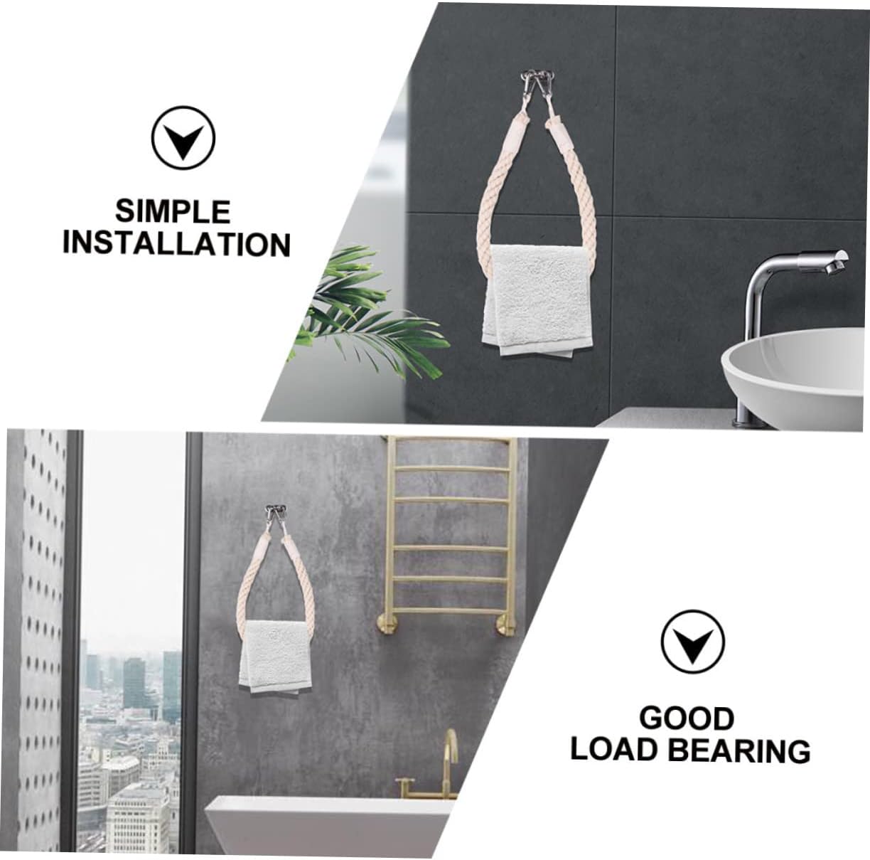 Handmade Retro Toilet Paper Holder Metal Space-Saving Design