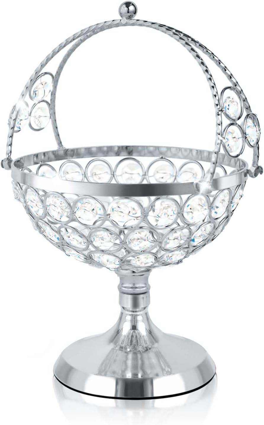 Crystal Candy Bowl Holder - Elegant Decor for Your Home