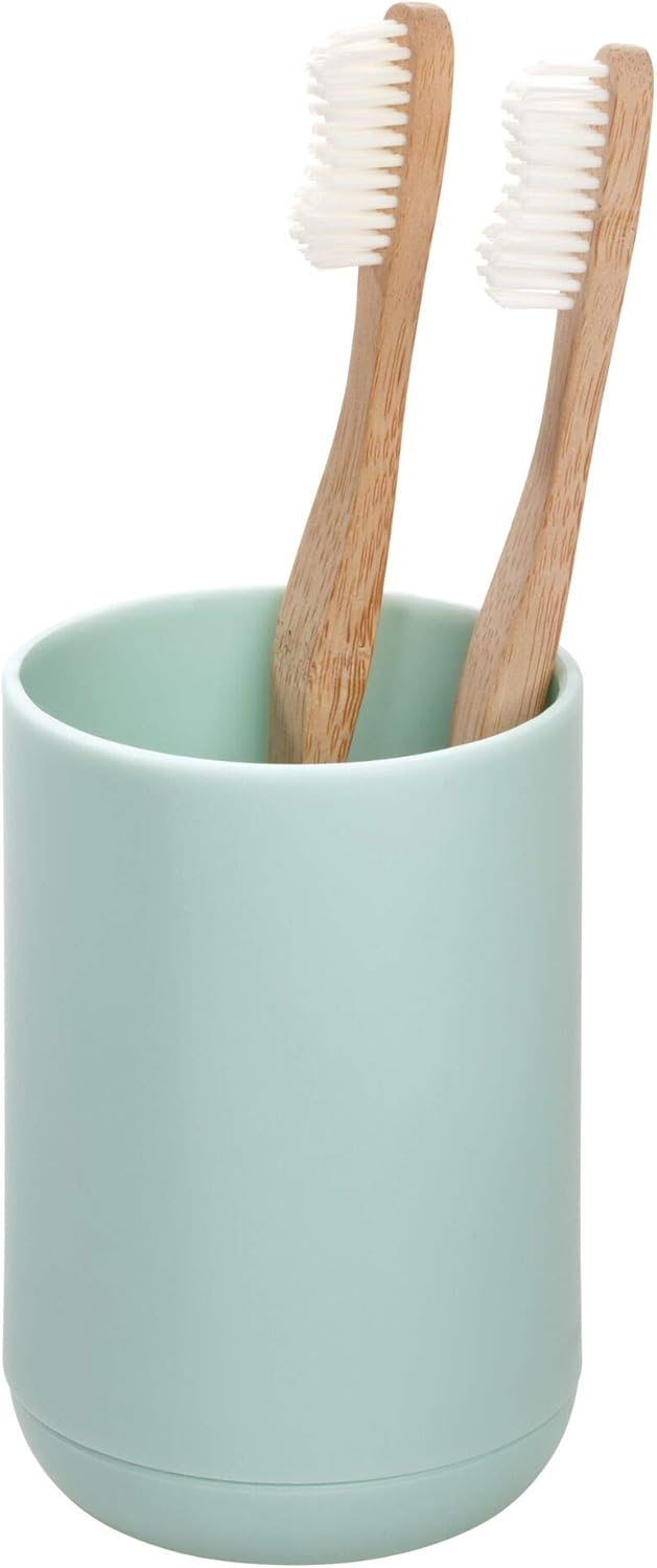 InterDesign iDesign Cade Soft Aqua Toothbrush Holder
