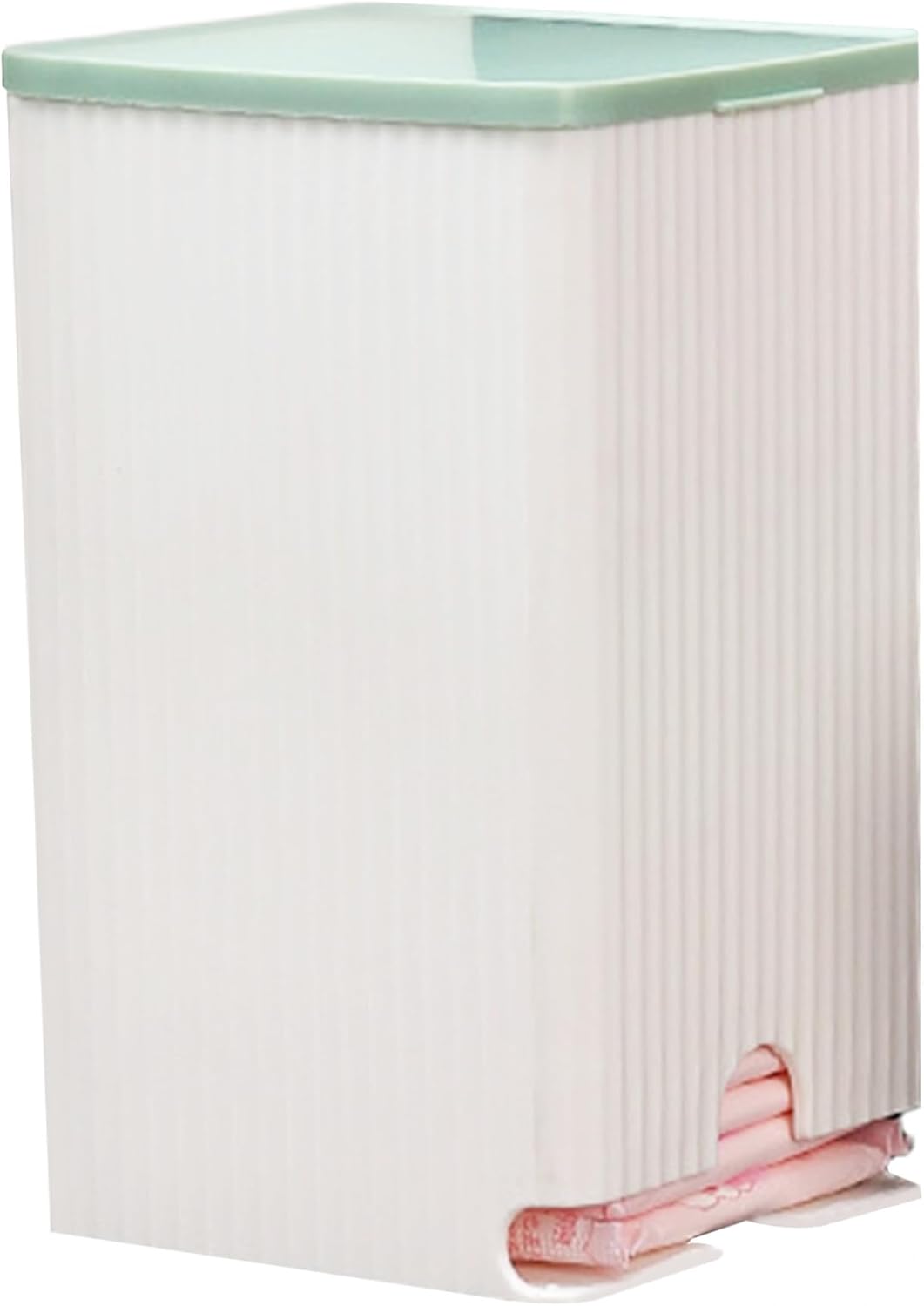 Space-Saving Wall-Mountedsanitary Pads and Toilet Paper Organizer