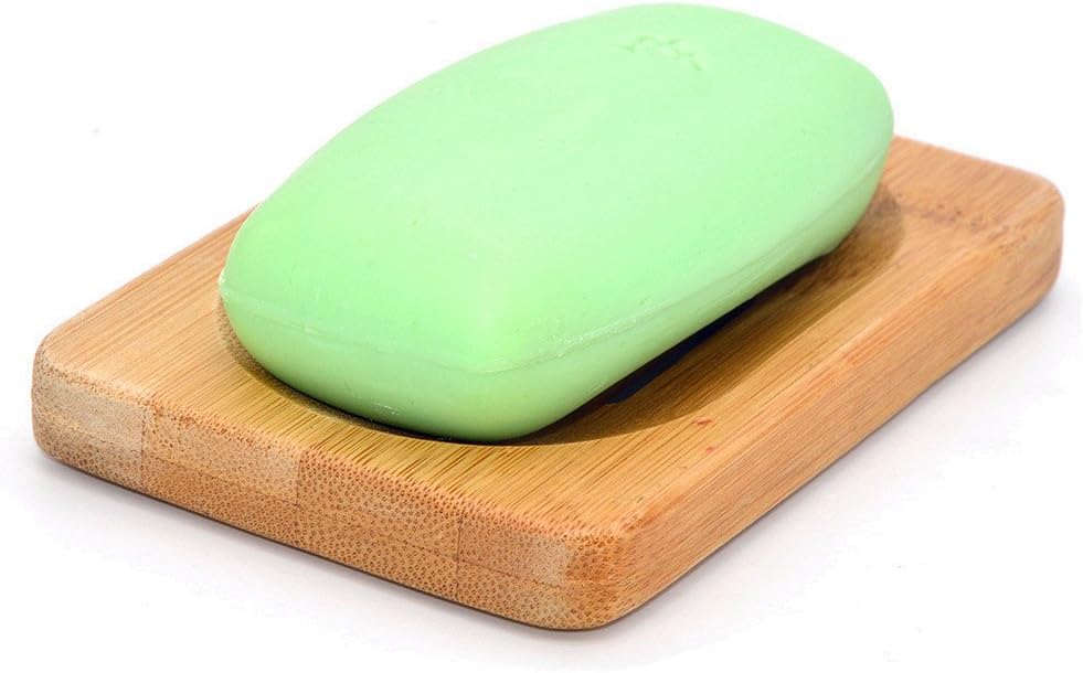 3-Piece Bamboo Scrub Dispenser