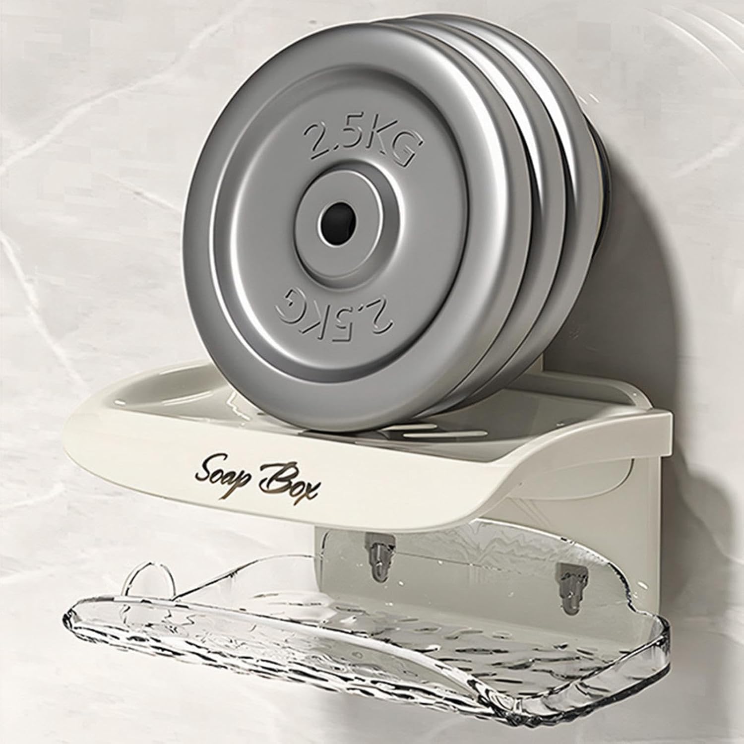 JTIYQ Suction Floor Soap Holder Sturdy Efficient