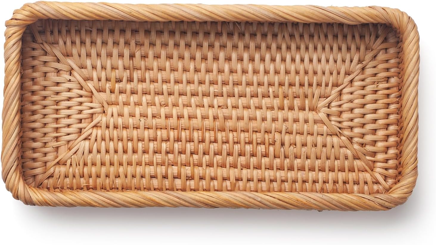 Natural Rattan Bathroom Vanity Trays