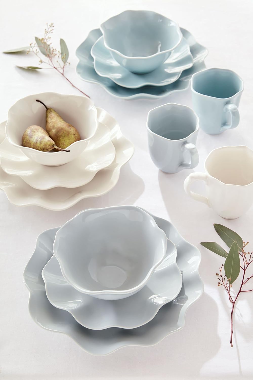 Sophie Conran for Portmeirion Flowing Dinners Set of 4
