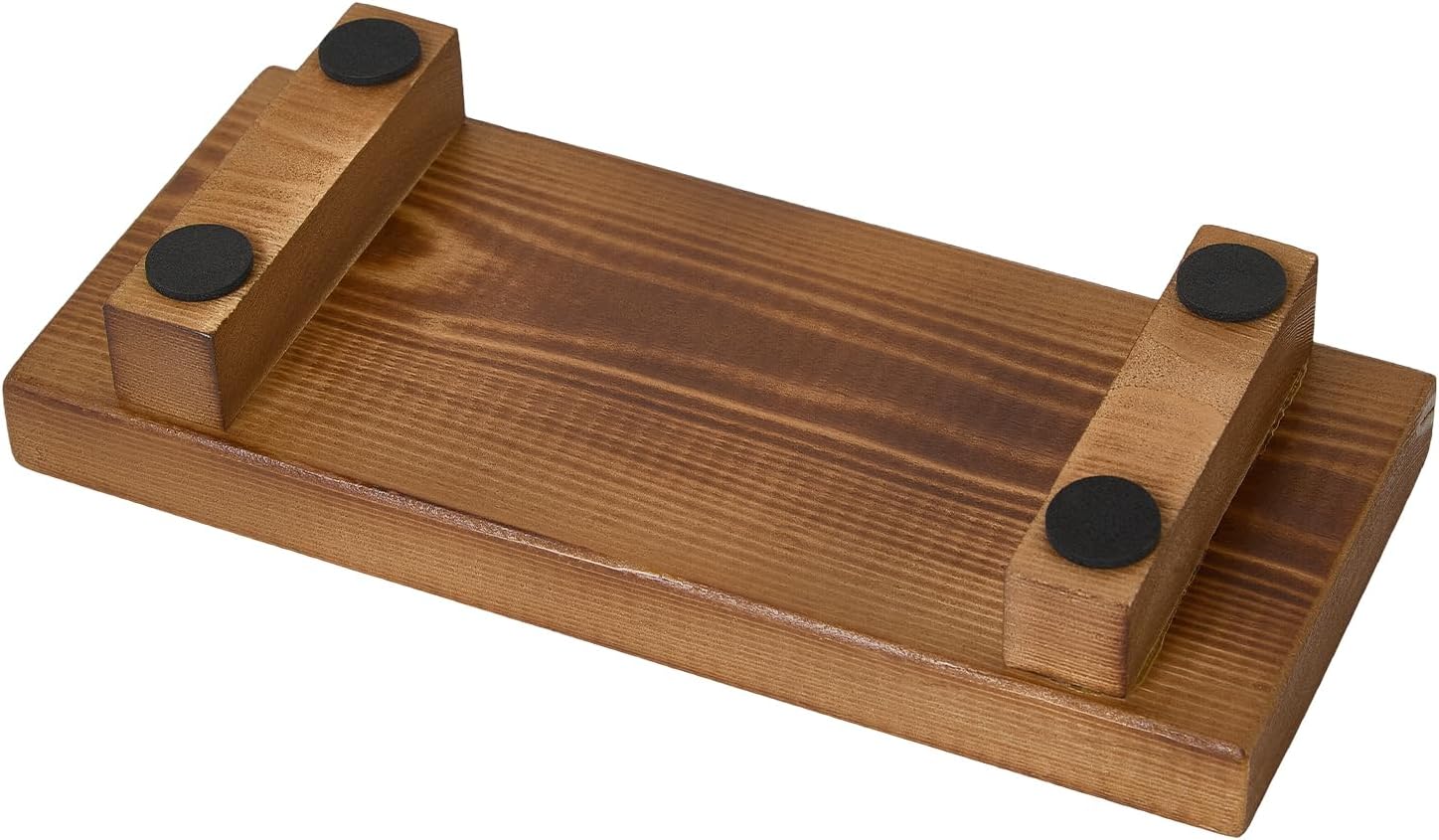 Handmade Wooden Bathroom Soap Holder - Rustic farmhouse decor tray