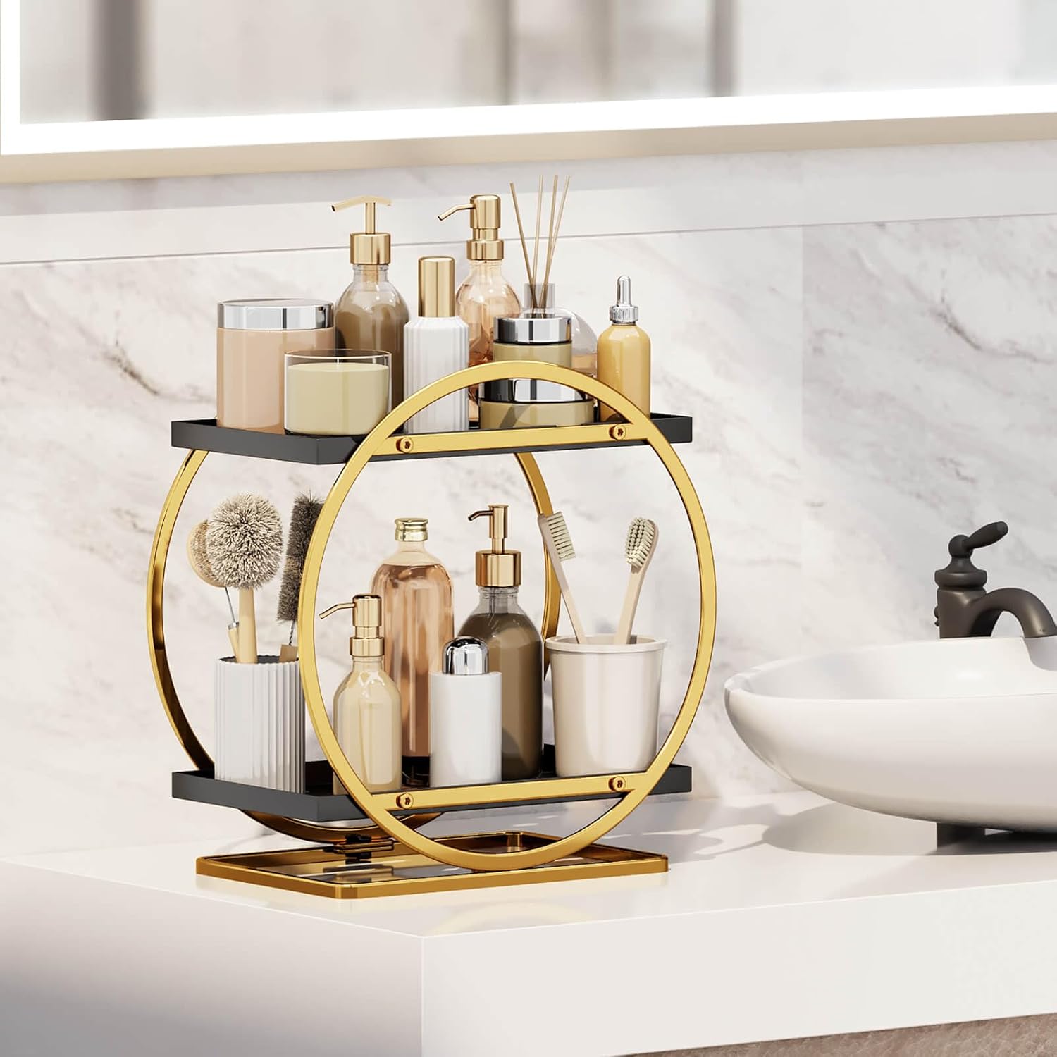 Elegant Makeup Organizer