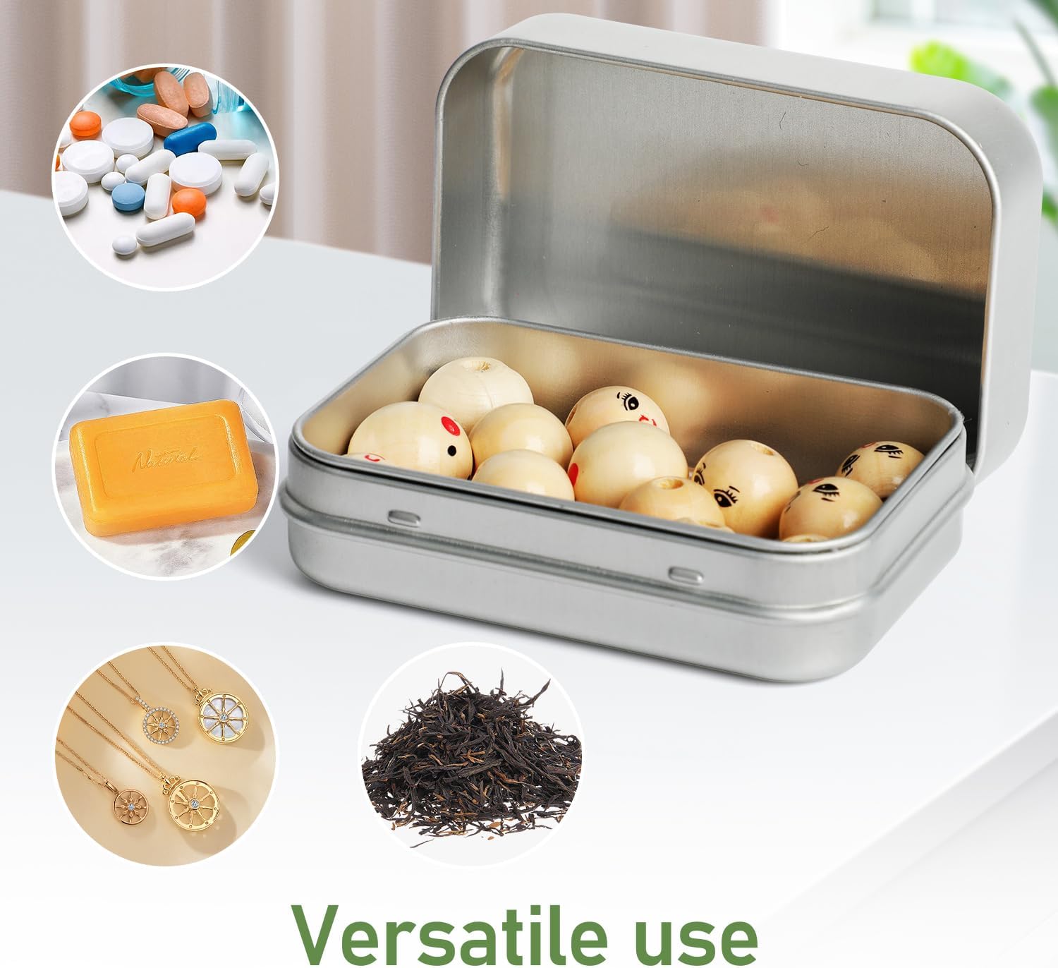 Affordable Aluminum Travel Soap Container with Lid for moist_response