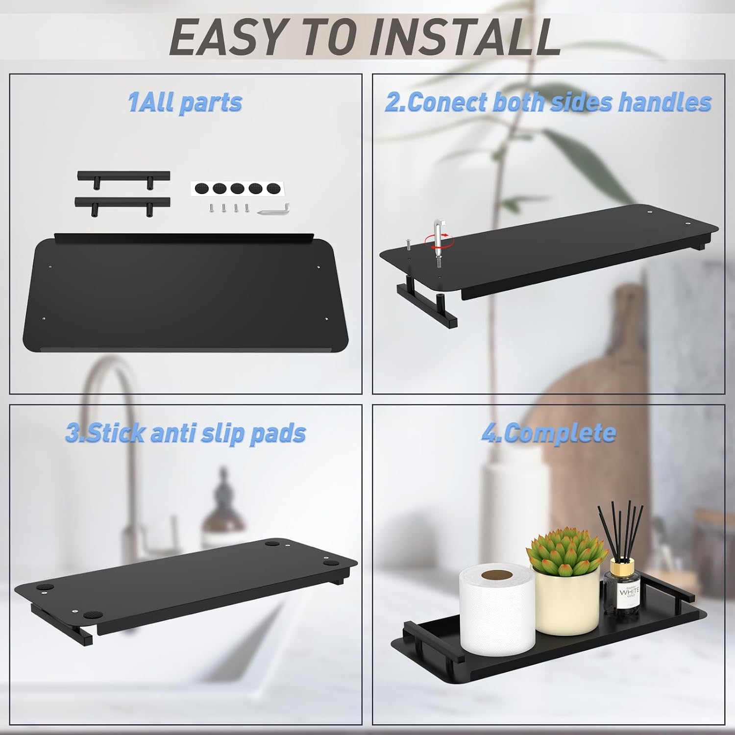 Stylish Metal Toilet Paper Basket