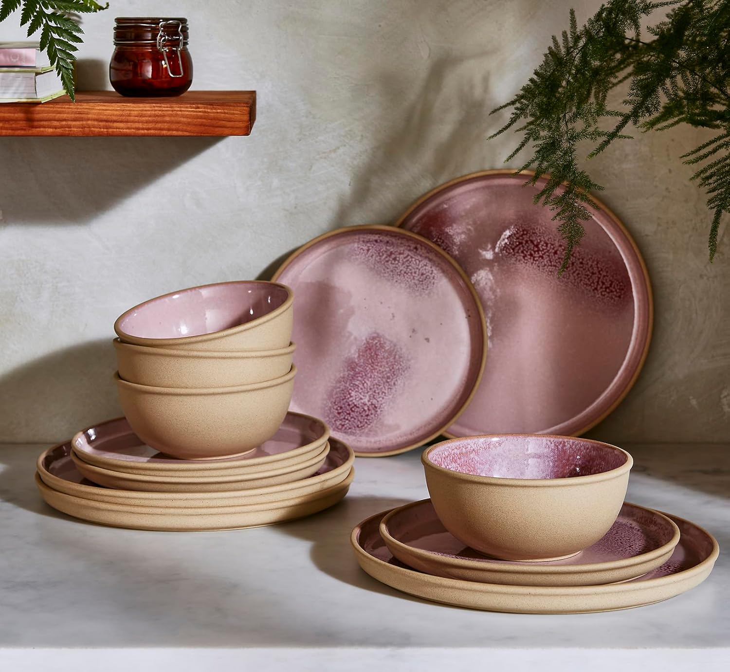 Modern Aquamarine Dinnerware Set