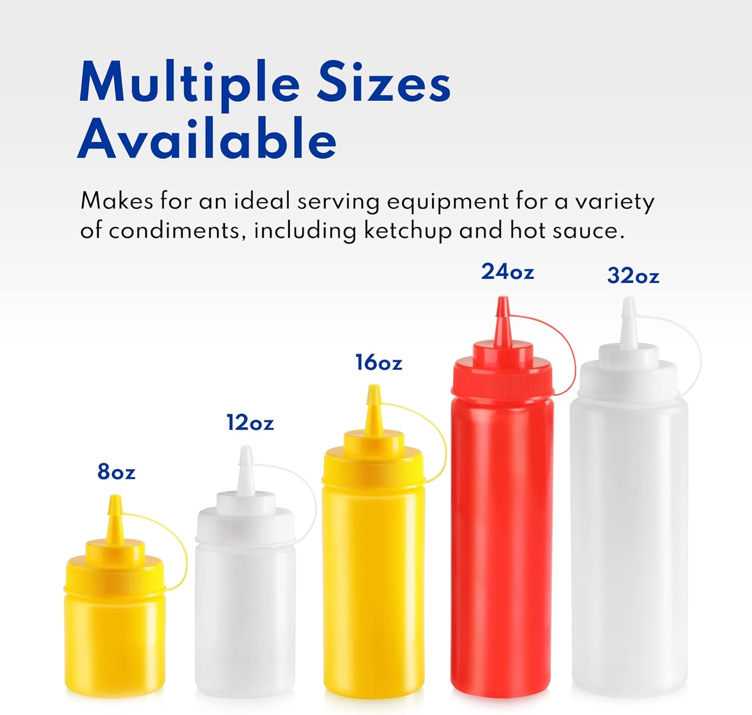 New Star Foodservice 26313 Squeeze Bottles