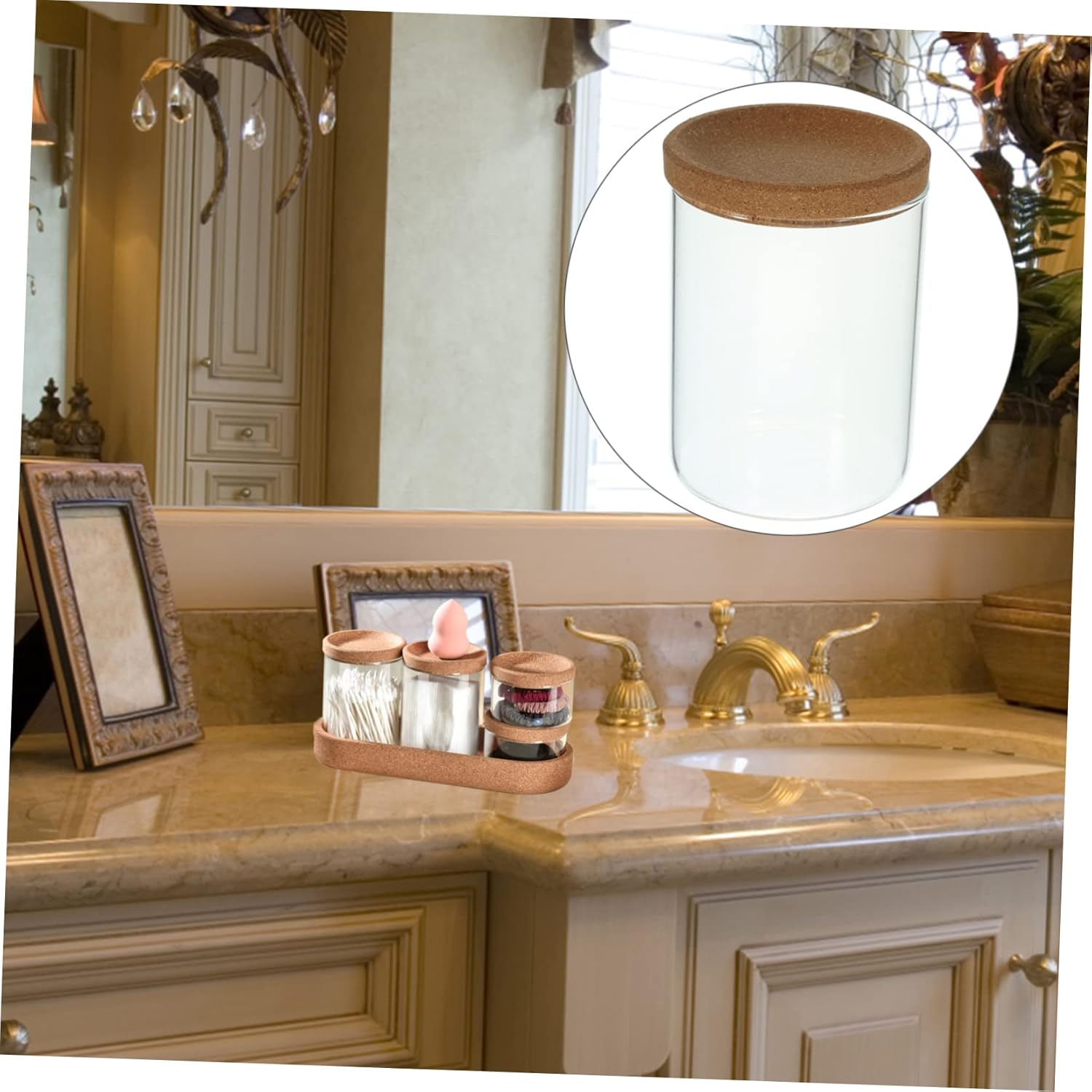 Elegant Bathroom Swab Dispenser