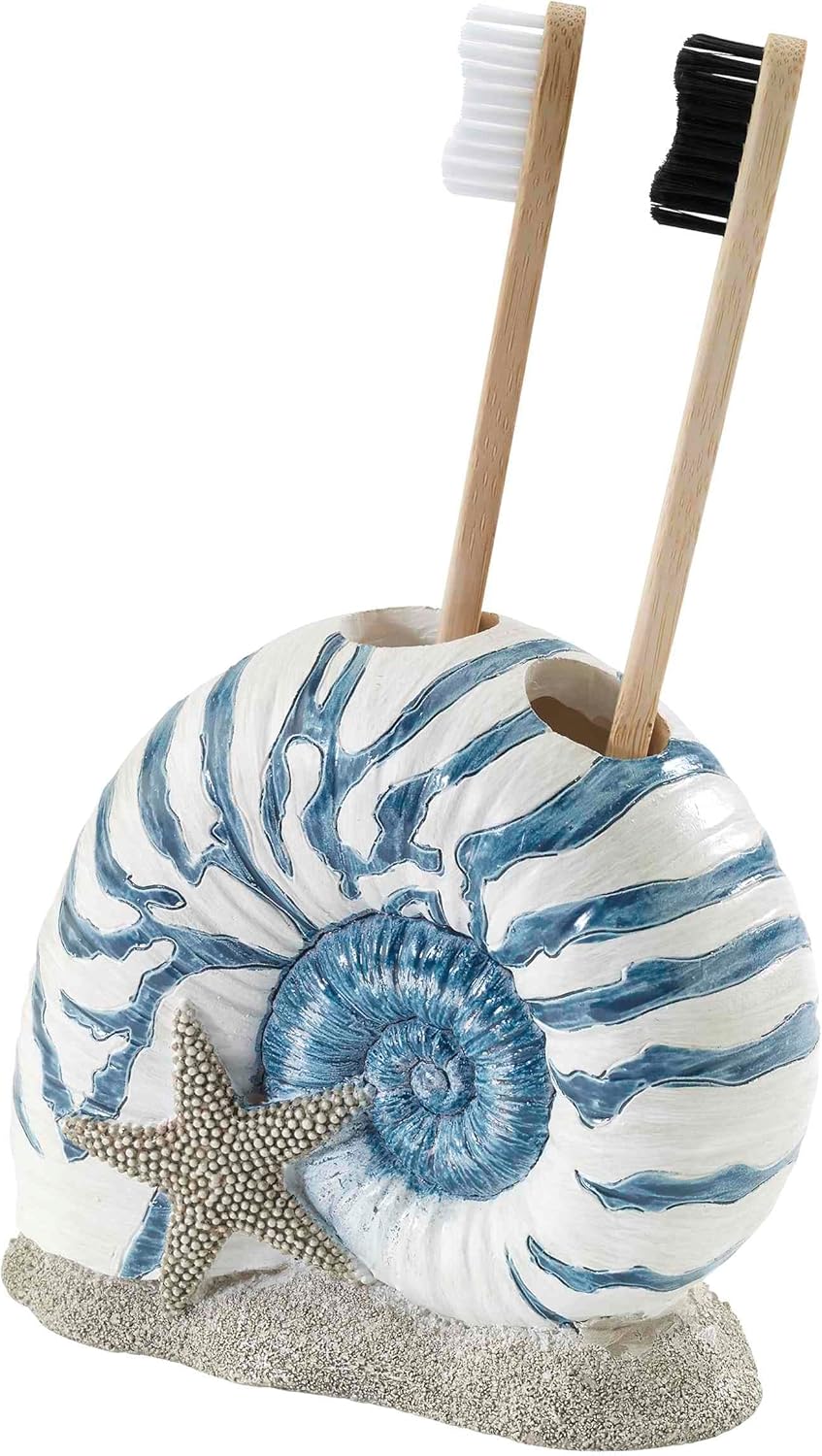 Nautical Toothbrush Holder - Blue Lagoon