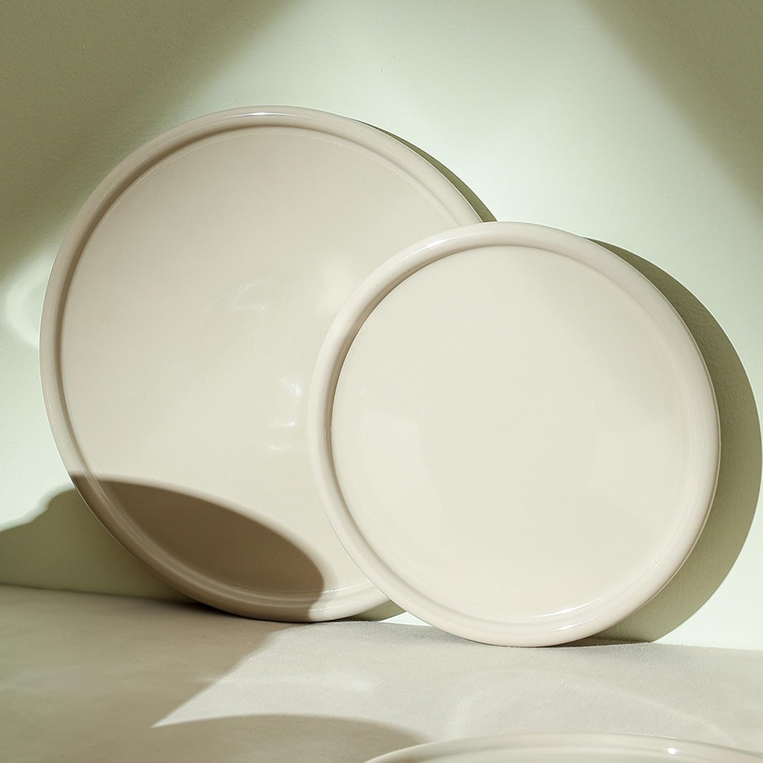Stoneware 4-Piece Dinner Plate Set