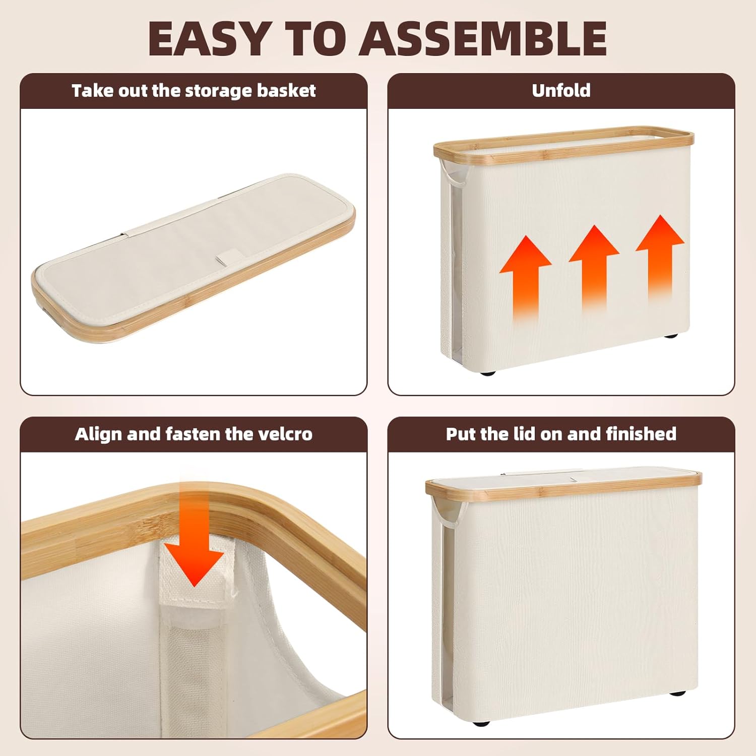 Perfect Match for Small Spaces and RV Storage Baskets