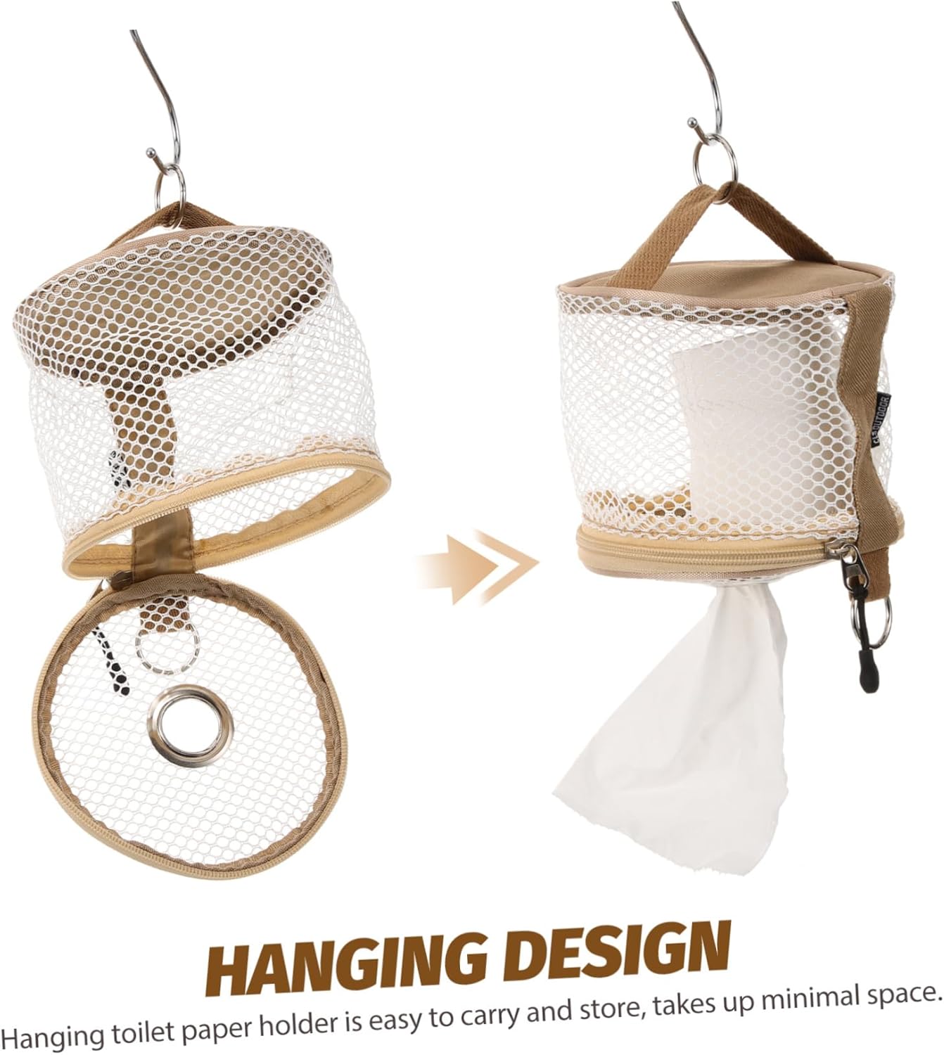 Looking for a fresh start Compact stylish and practical Hanging toilet paper holder for car outdoor and travel use