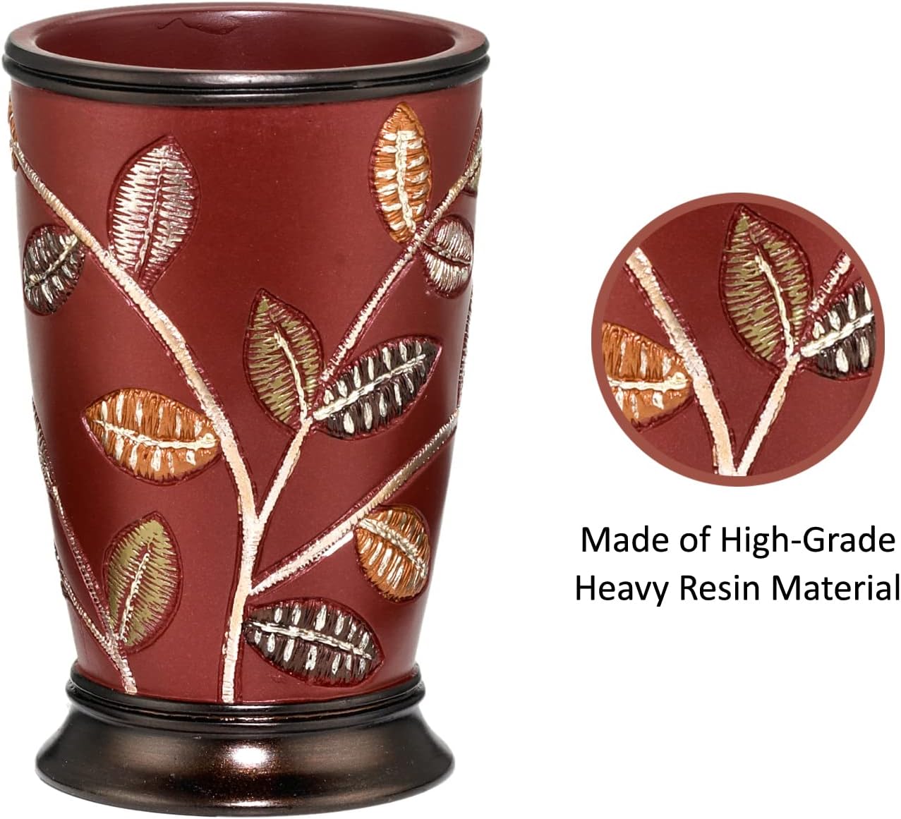 Popular Bath Aubury Tumbler Burgundy