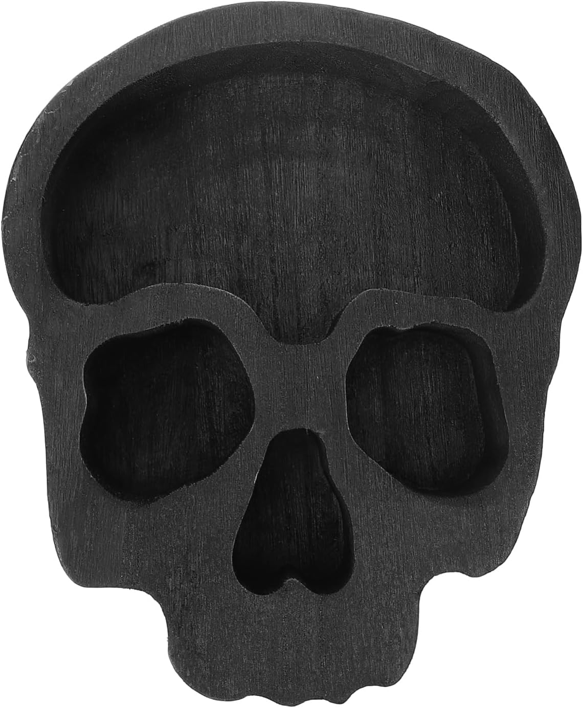 Alipis Wooden Skull Bowl Halloween Charcuterie Cheese Board
