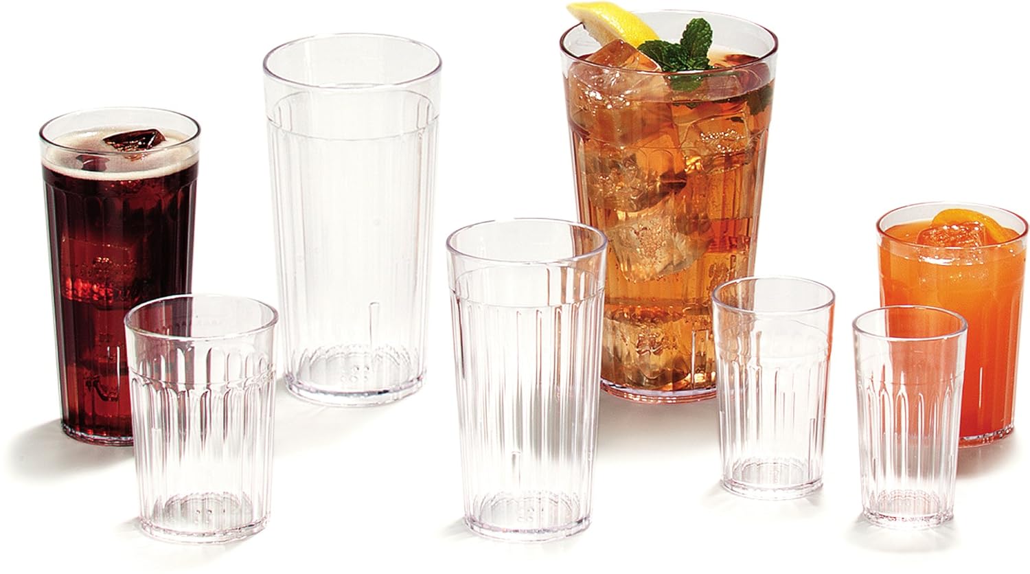 Elegant Plastic Bistro Tumbler for Restaurants Catering and Kitchens