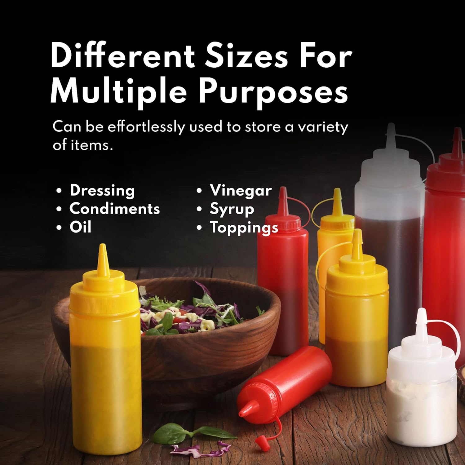 New Star Foodservice 26313 Squeeze Bottles