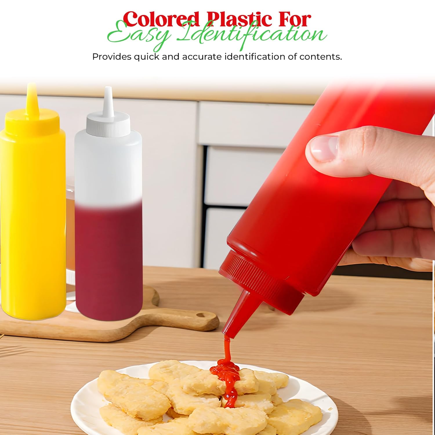 Convenient Durable Squeeze Bottles