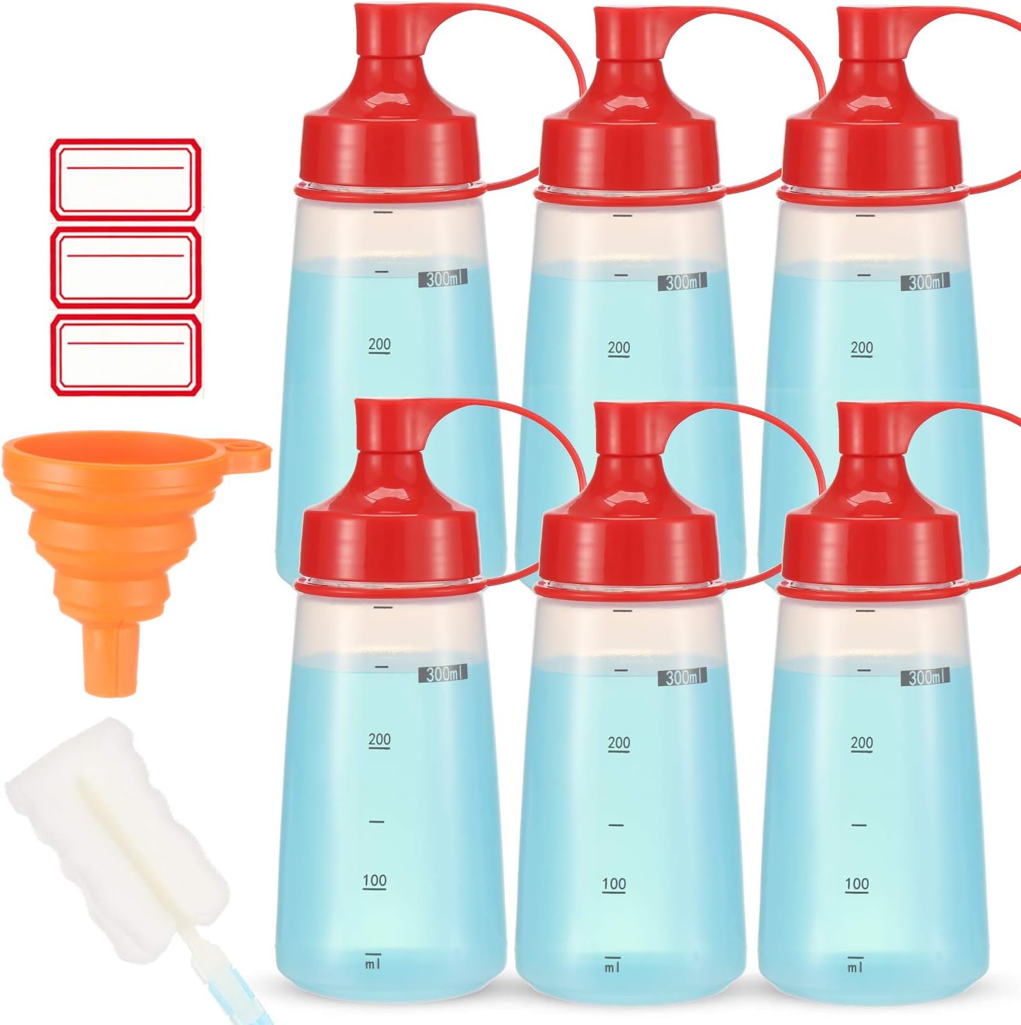 Ondiomn Condiment Squeeze Bottles