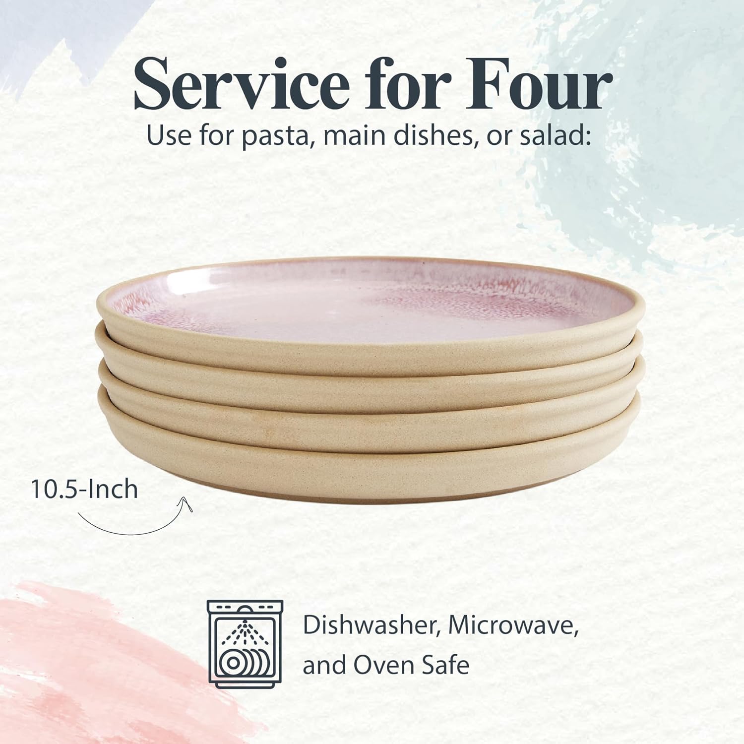 Modern Aquamarine Dinnerware Set