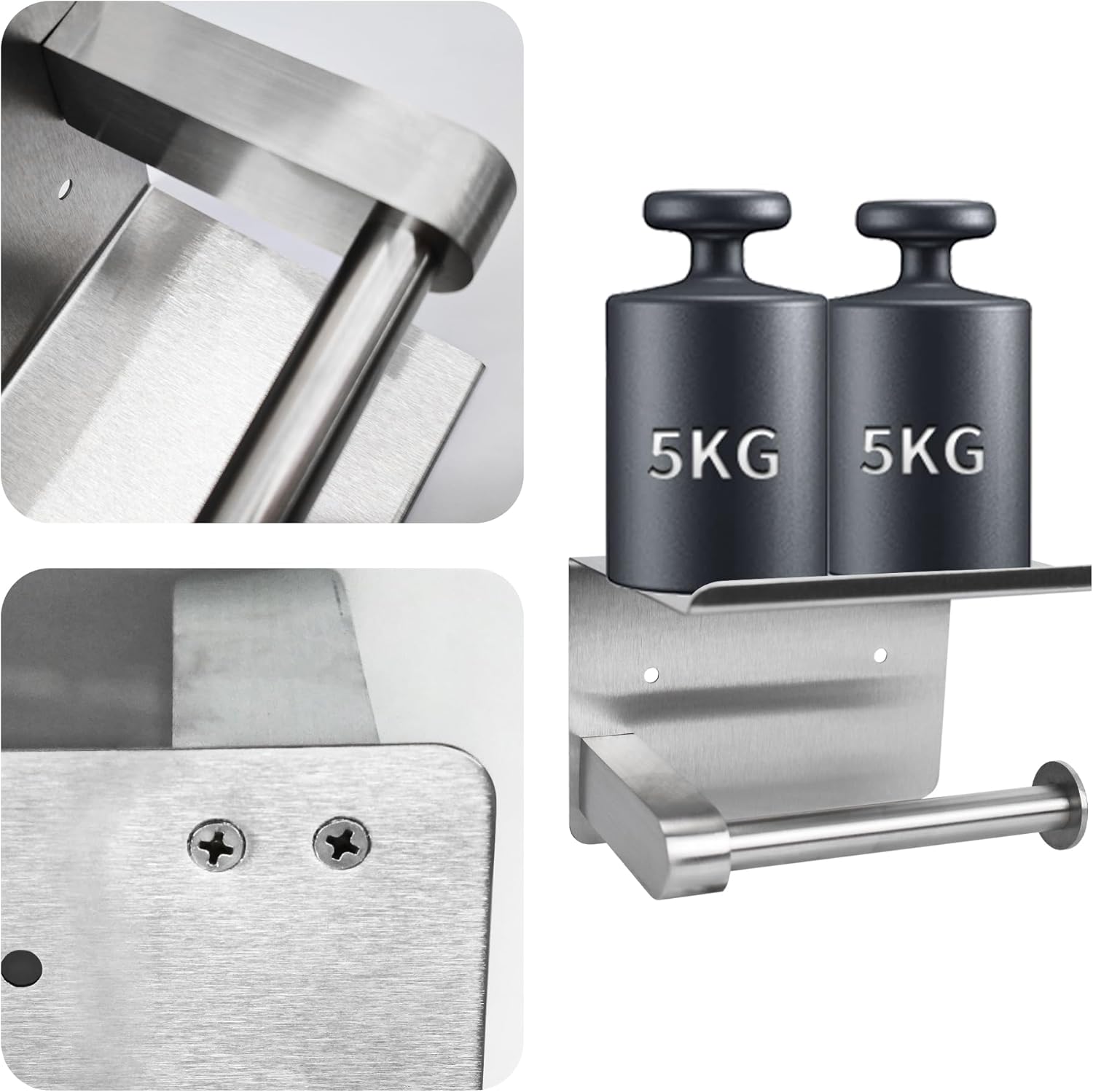 Stainless Steel Toilet Paper Holder