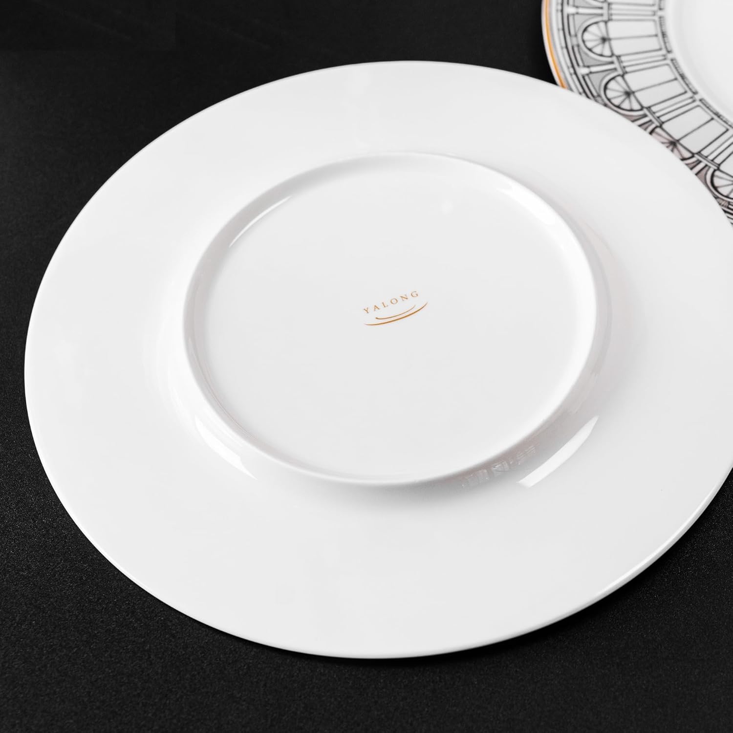 Elegant 11-inch Dinner Plates Set 2 x 11in