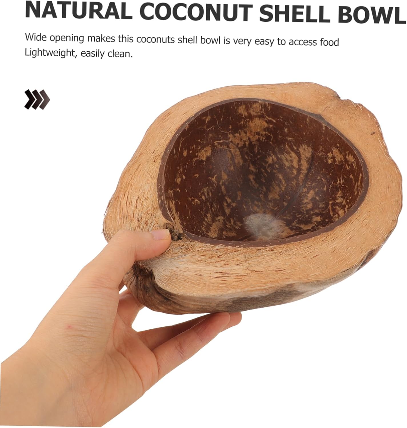 Angoily Natural Coconut Shell Scented Candle Cup