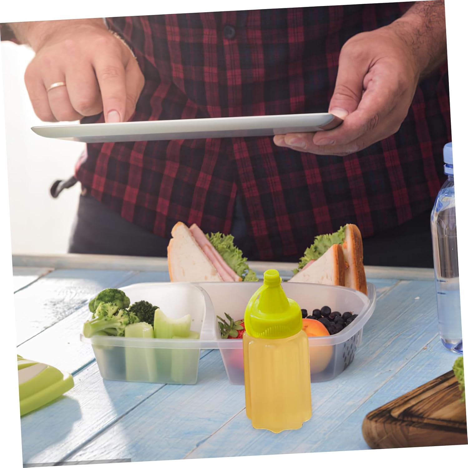 Stylish PortableCondiment Squeeze Bottles