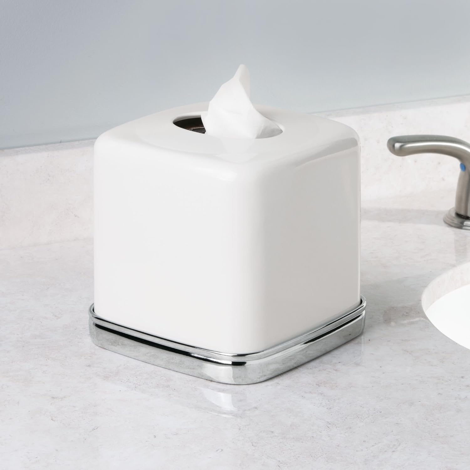 iDesign York Tissue Holder Perfect for Any Surface