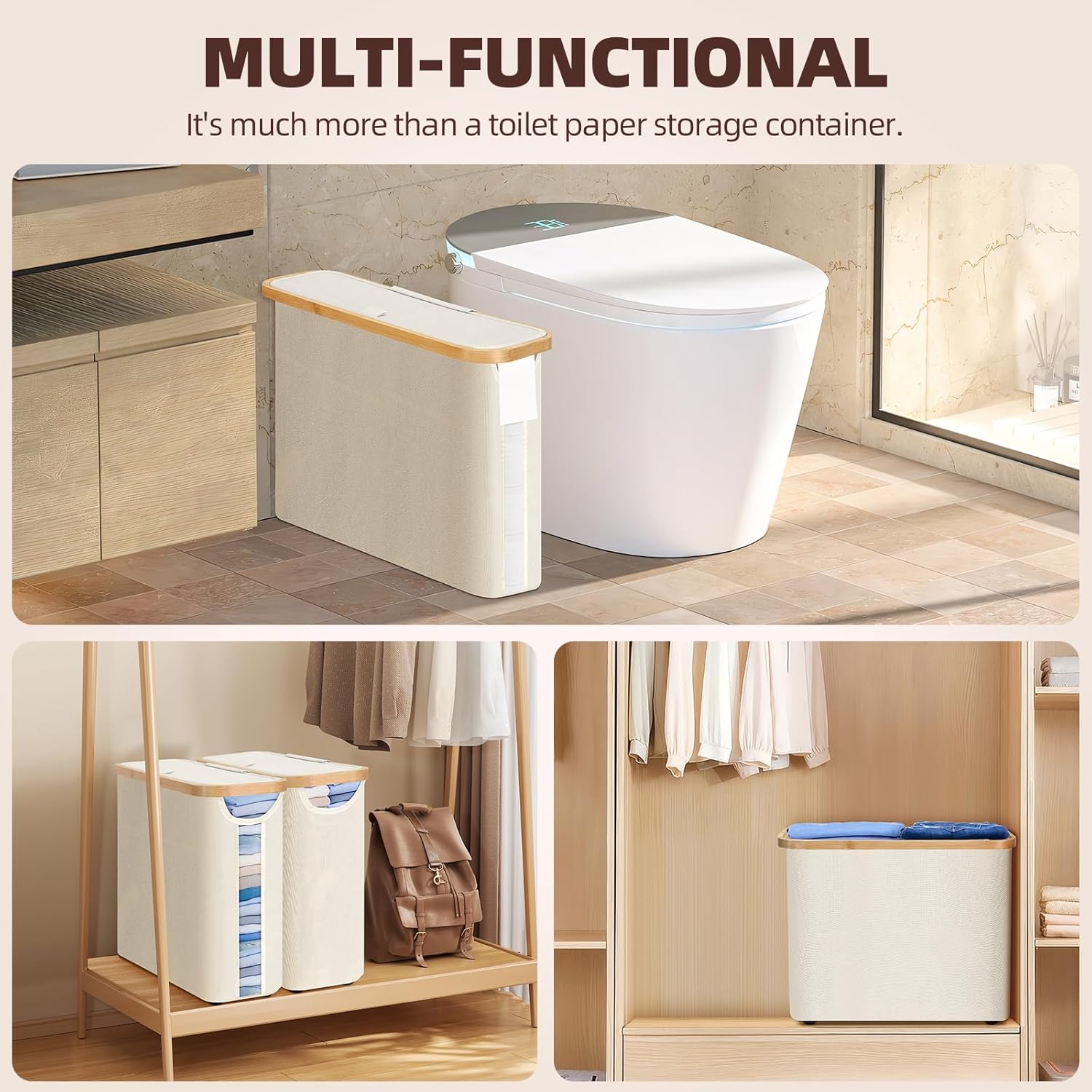 Perfect Match for Small Spaces and RV Storage Baskets