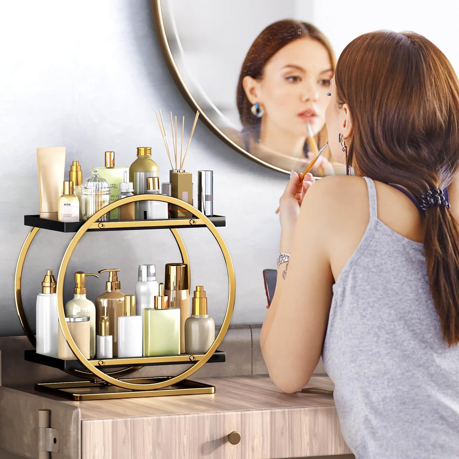 Elegant Makeup Organizer