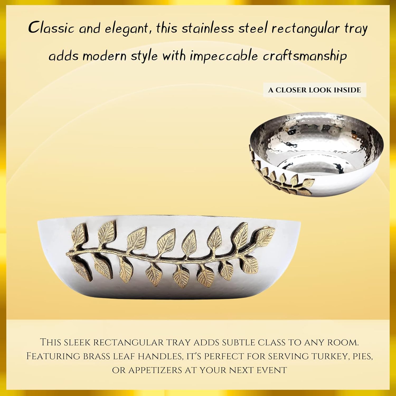 Gute Elegant Serving Tray