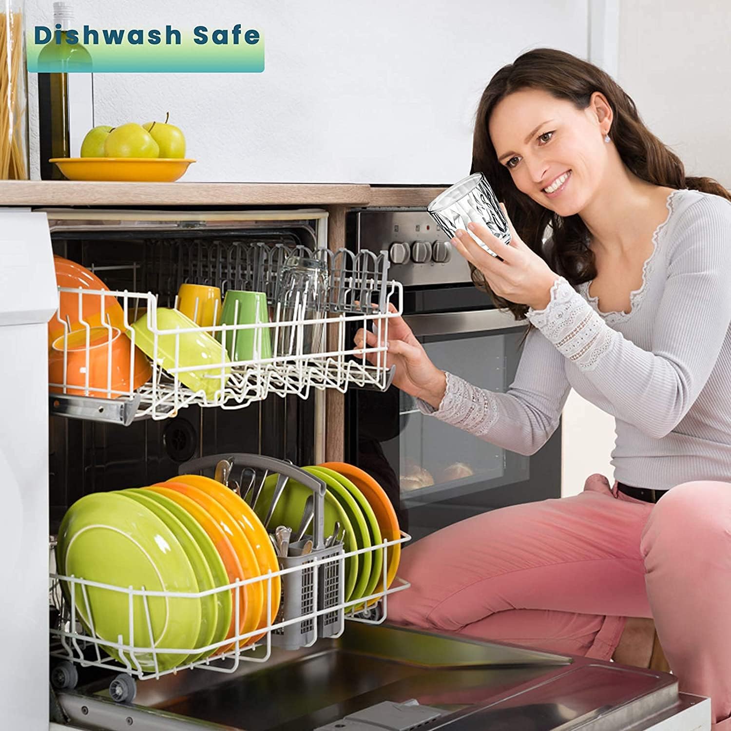 Stay hydrated with our stackable acrylic water tumblers Perfect for camping picnics or everyday use