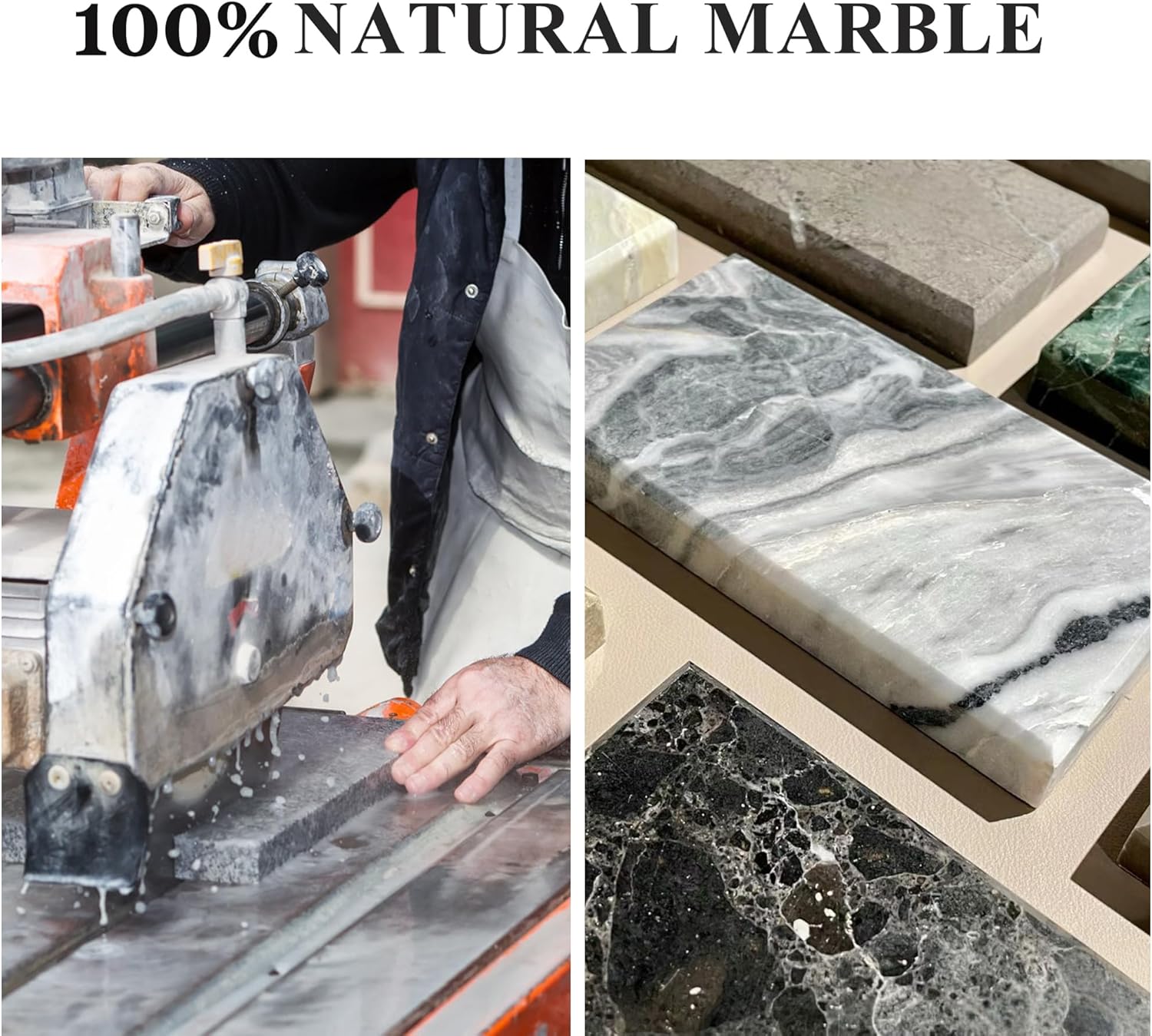 Natural Luxury Marble Vanity Tray