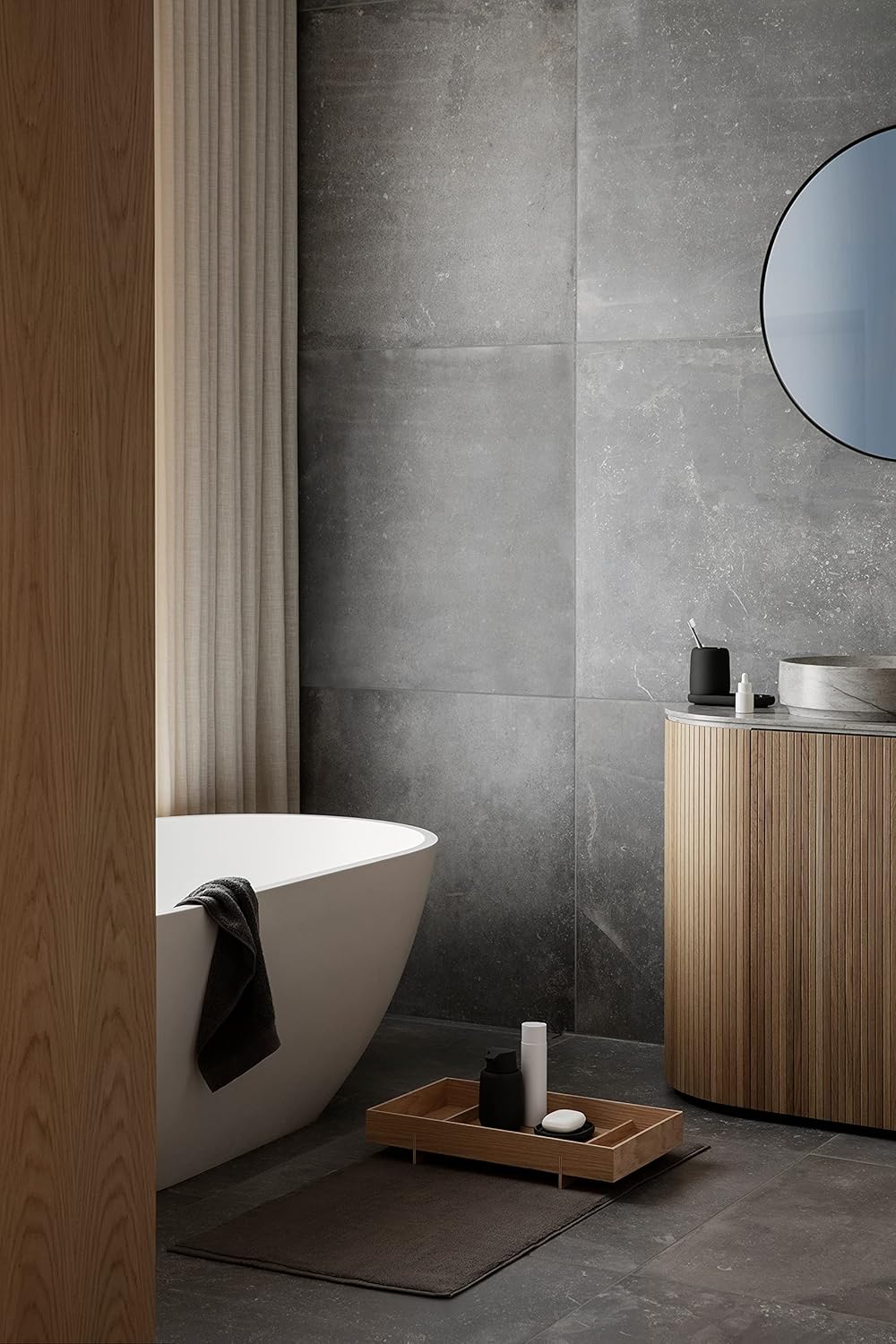 Blomus SONO Bathroom Tumbler Black 1