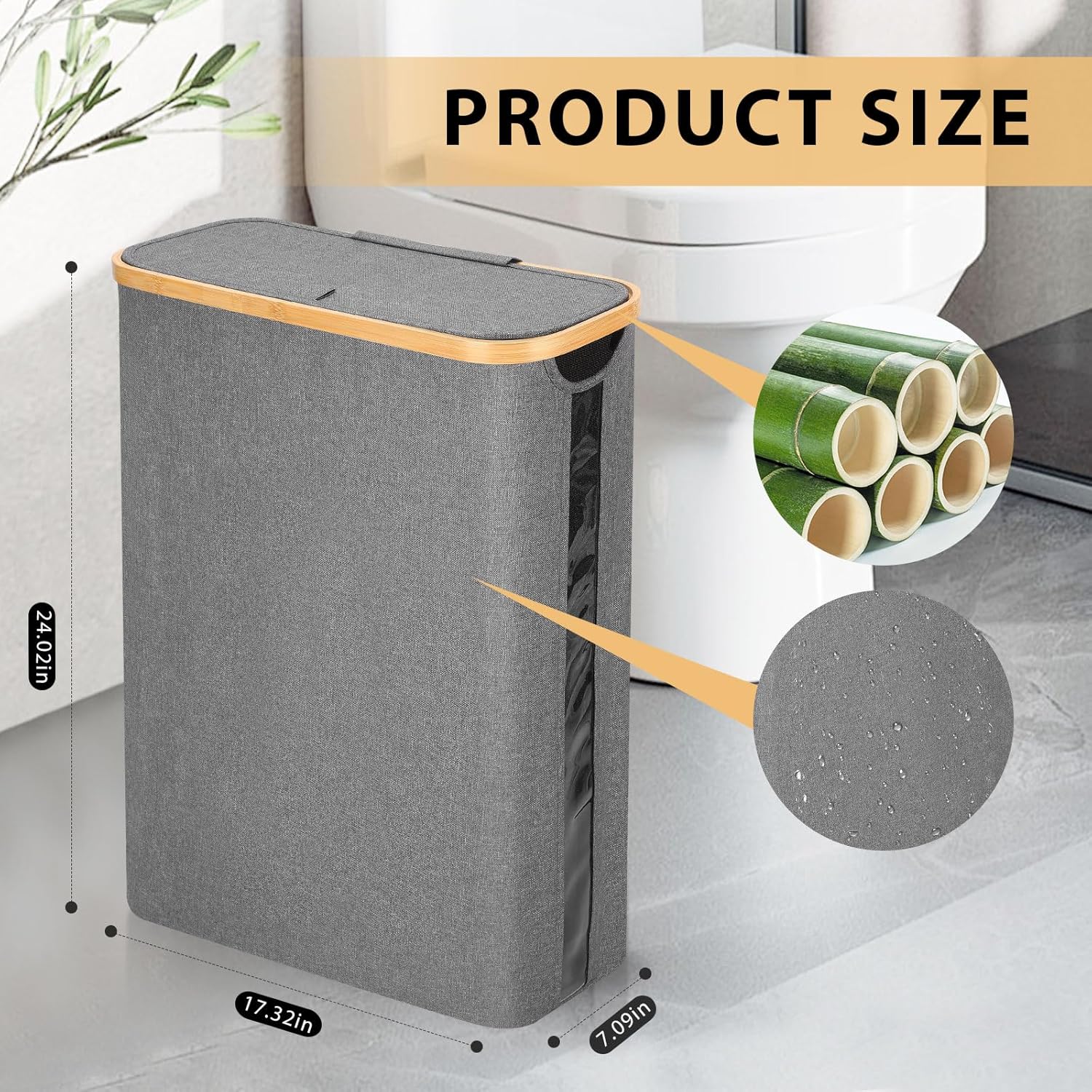 Effortlessly organize your bathroom with Odonatas sleek storage basket Holds up to 20 regular or 15 mega rolls