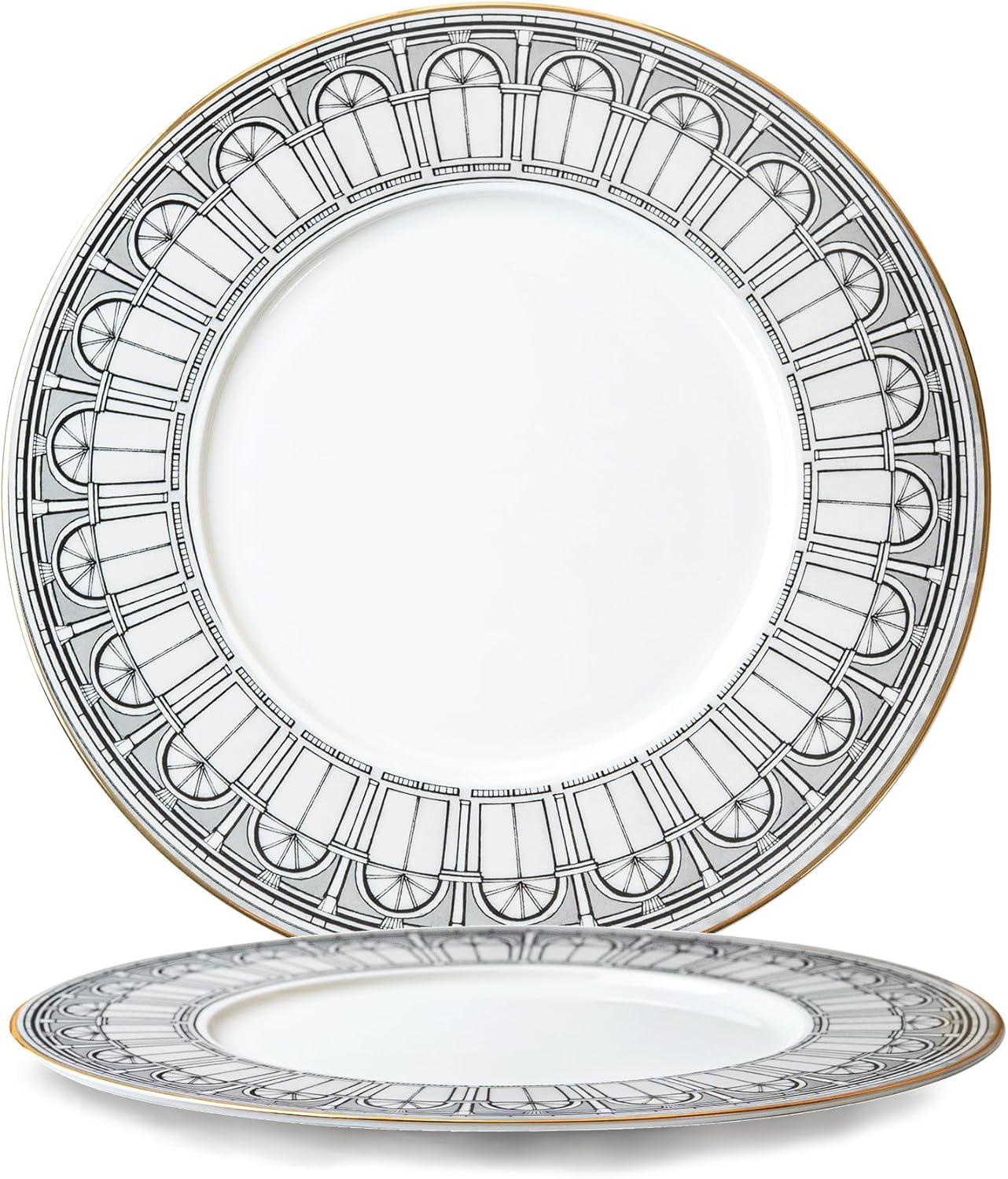 Elegant 11-inch Dinner Plates Set 2 x 11in