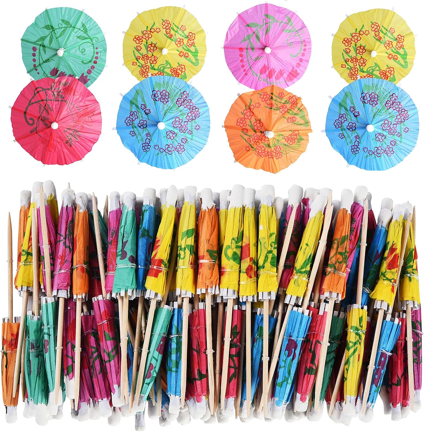 Stylish Cocktail Umbrella Picks