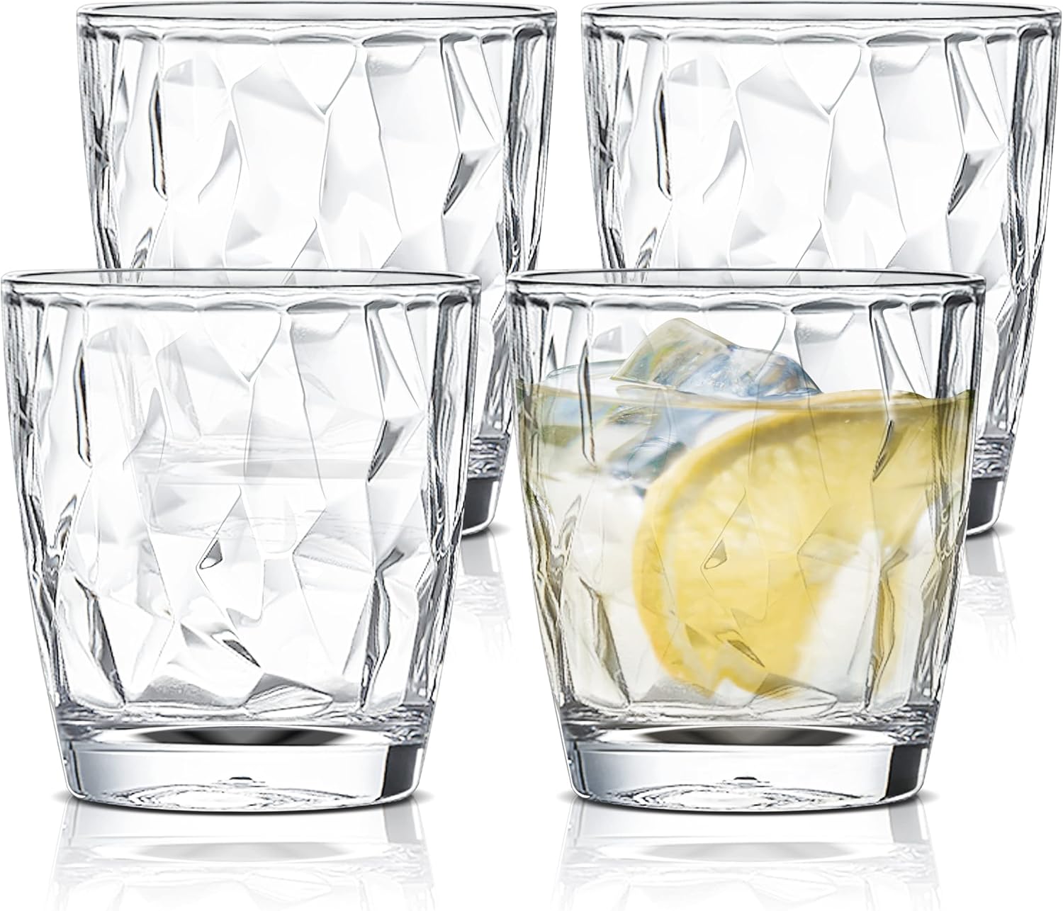 Stay hydrated with our stackable acrylic water tumblers Perfect for camping picnics or everyday use
