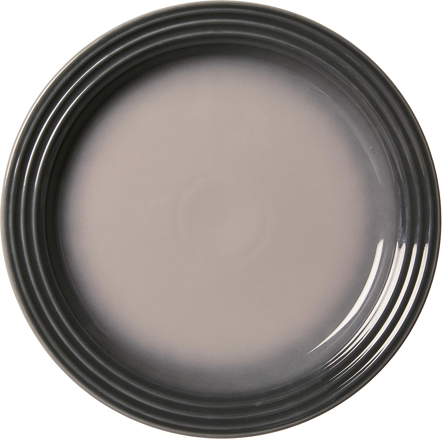 Le Creuset Stoneware Dinner Plates Oyster Design 4-Piece Set