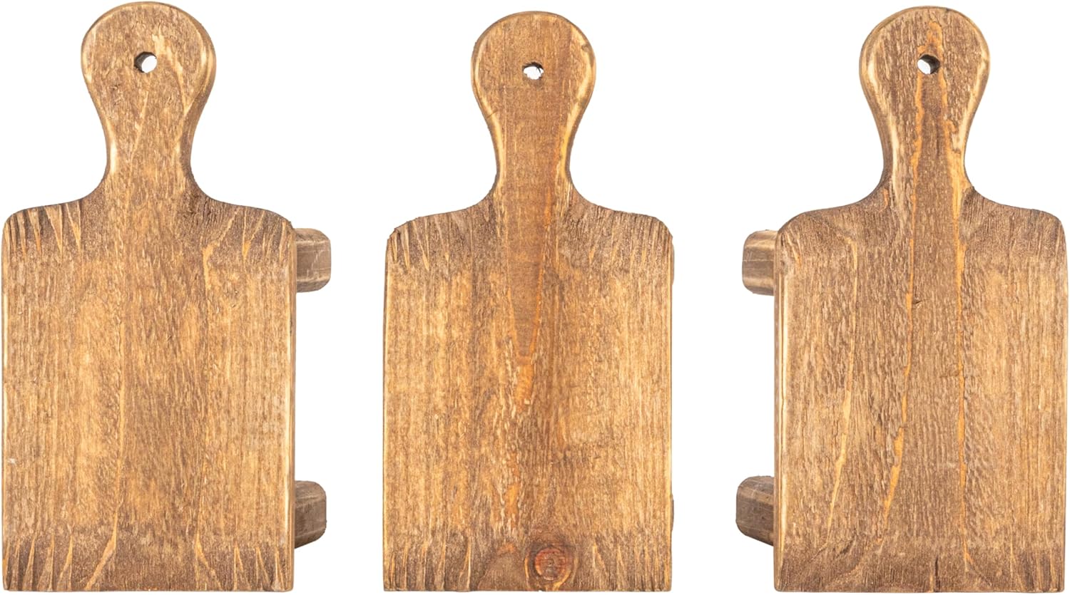 Creative Co-Op Small Wood Pedestal with Handle