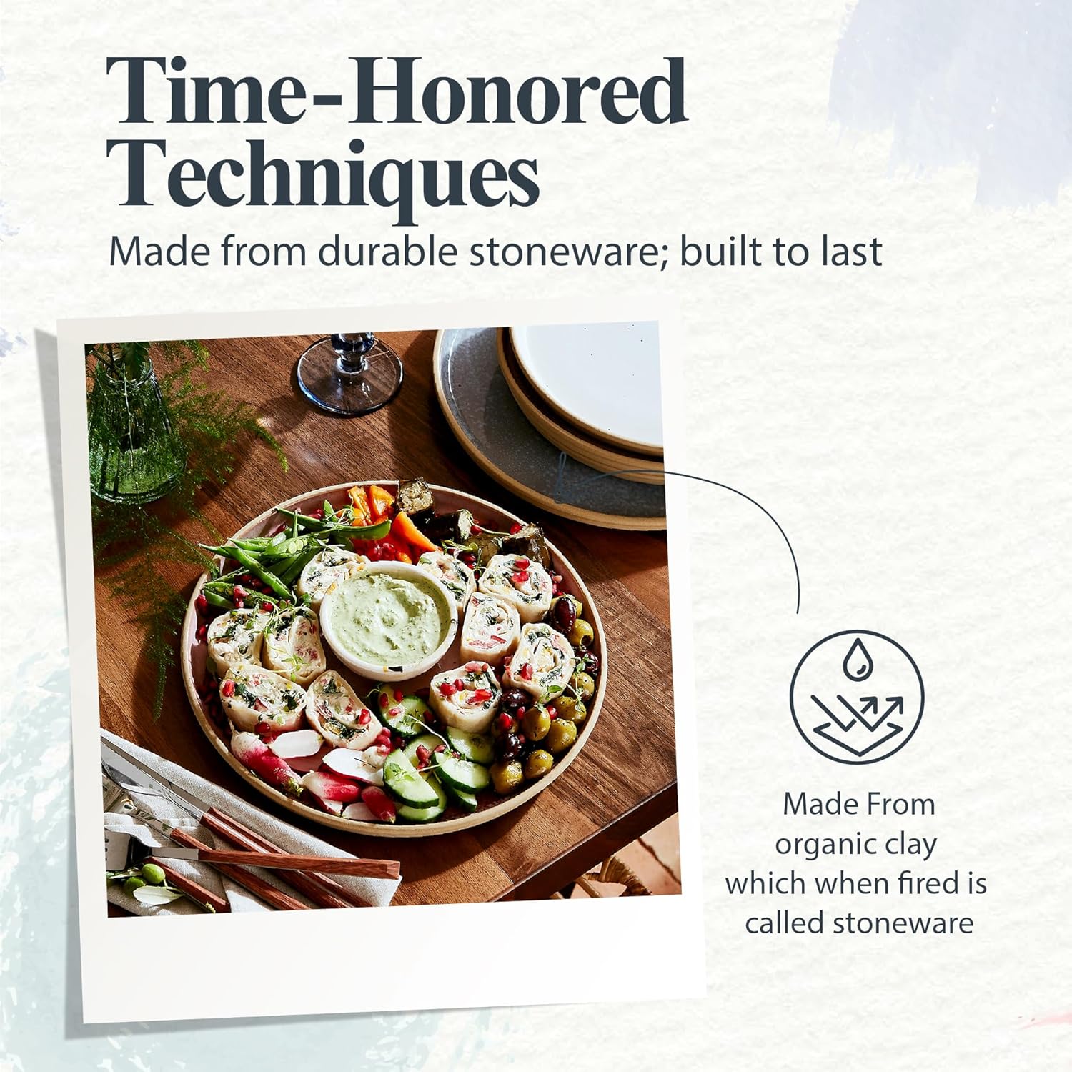 Modern Aquamarine Dinnerware Set