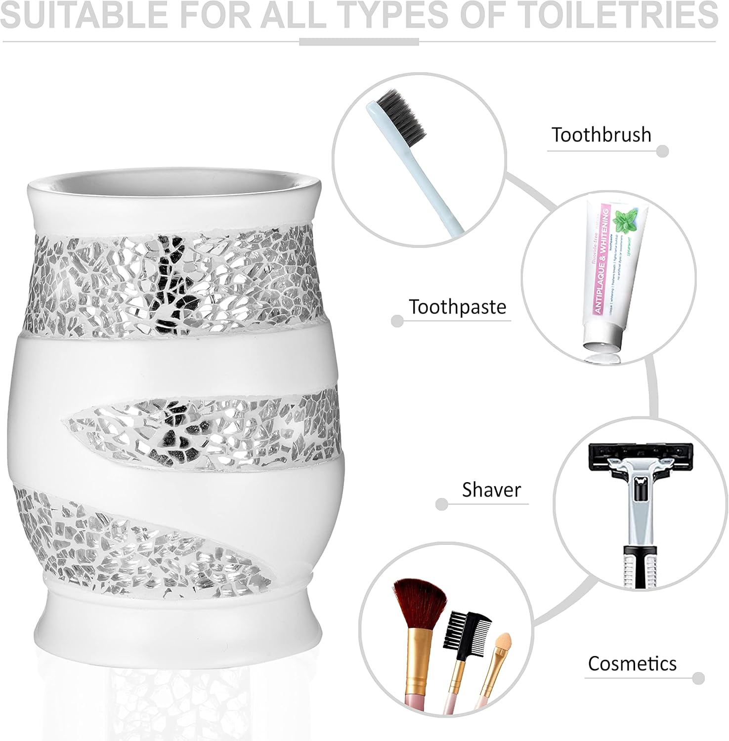 Popular Bath Sinatra Modern Bath Tumbler