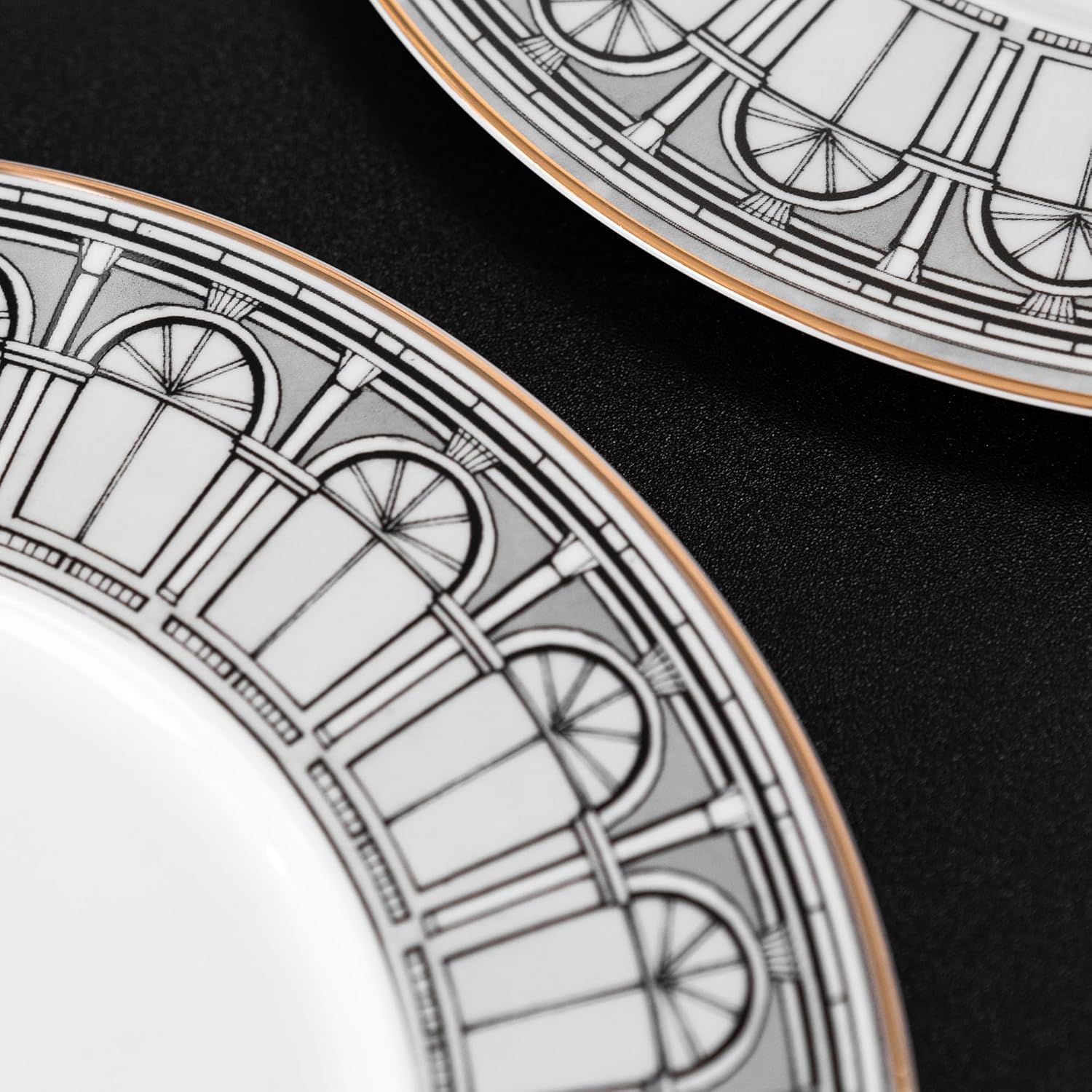 Elegant 11-inch Dinner Plates Set 2 x 11in