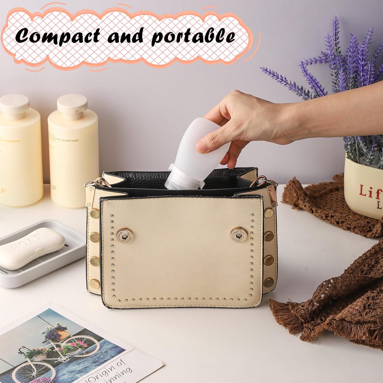 RAMFIYN 6-Pack TinyCondiment Squeeze Bottles The Perfect Travel Solution